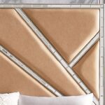 Silver 5 PCs Bedroom Set HD-6039 By Homey Design - Image 2
