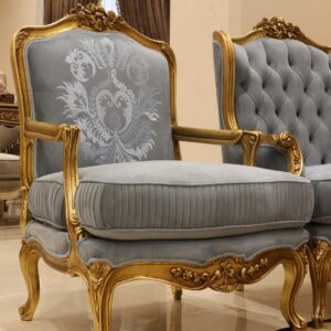 Handmade Classic Sky Blue Chair |