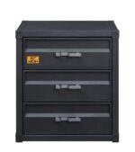 Gunmetal Cargo Chest W/3 Drawers 37957 by ACME - Image 4