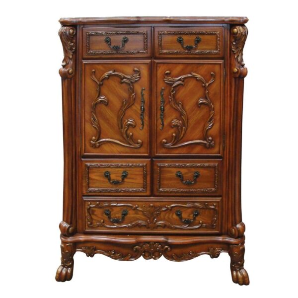 Cherry Oak Finish Dresden Chest 12146 by ACME - Image 2
