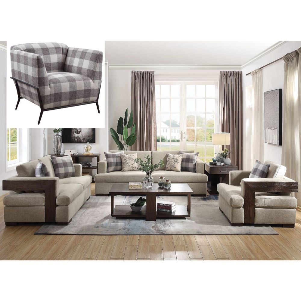 Niamey Sofa By Acme | Mobilia Cleopatra 3 Niamey Sofa by ACME - Image 1