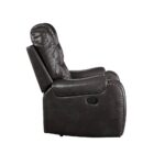 Magnetite Braylon Recliner Loveseat by ACME - Image 3