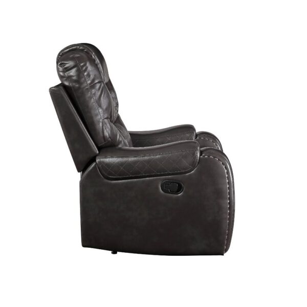 Magnetite Braylon Recliner Loveseat by ACME - Image 3