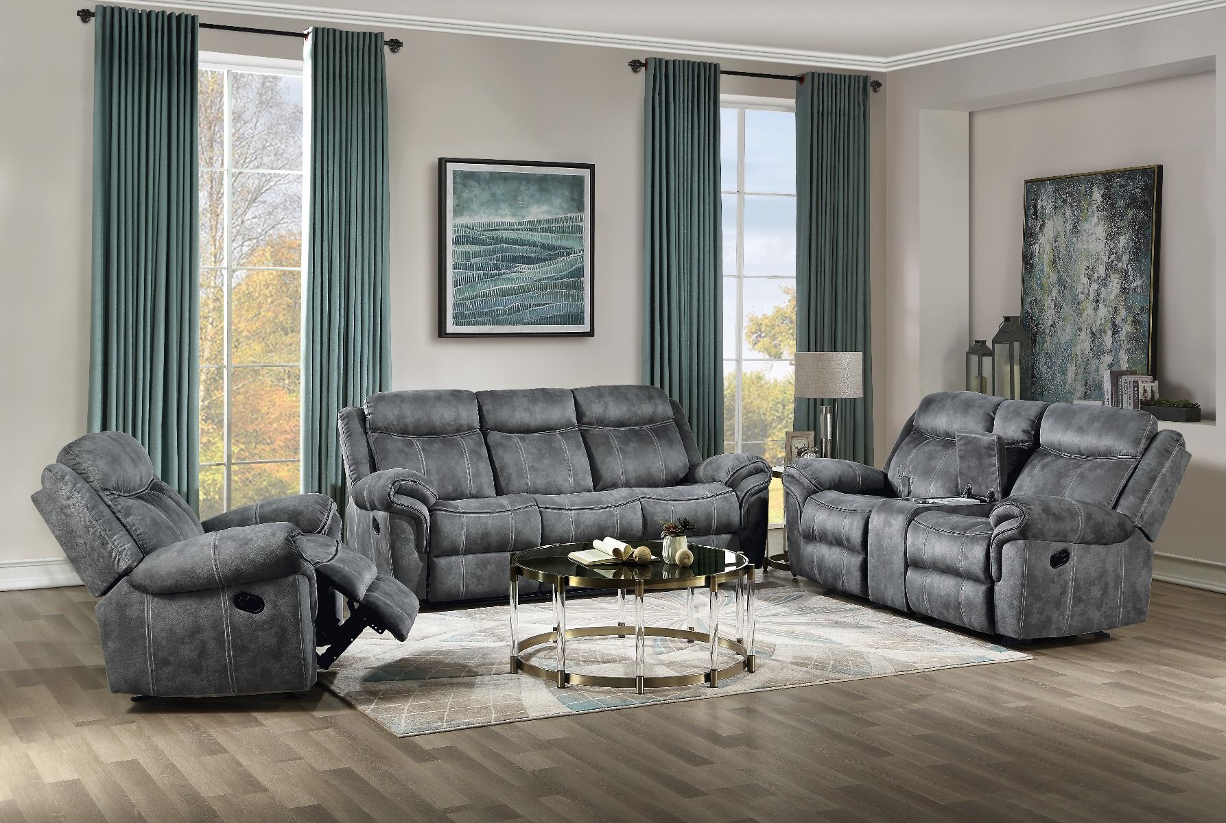Zubaida Loveseat By Acme | Mobilia Cleopatra 3 Zubaida Loveseat by ACME - Image 1
