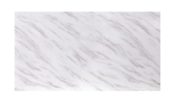 White Printed Faux Marble Zander Coffee Table 87355 by ACME - Image 3