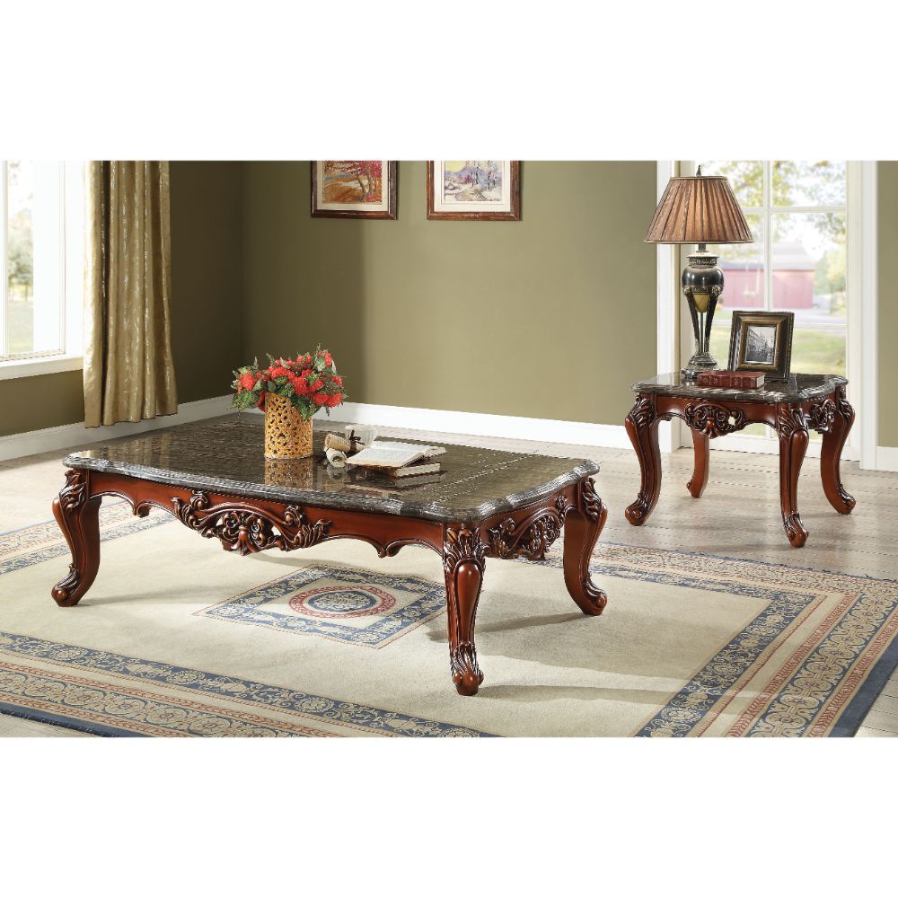 Eustoma Coffee Table By Acme | Mobilia Cleopatra 3 Eustoma Coffee Table by ACME - Image 1
