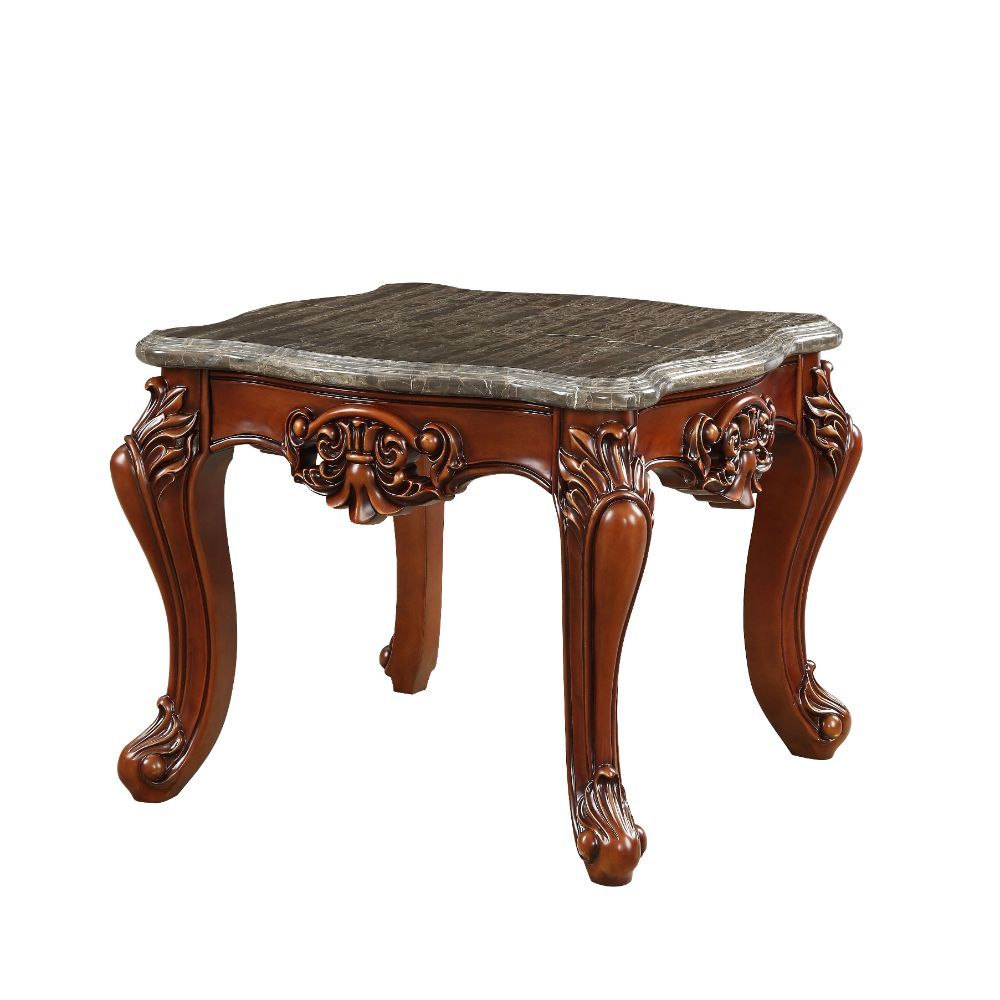 Eustoma End Table By Acme | Mobilia Cleopatra 3 Eustoma End Table by ACME - Image 1