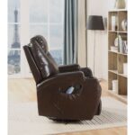 Brown Waterlily Rocker Recliner by ACME - Image 3