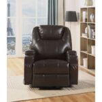 Brown Waterlily Rocker Recliner by ACME - Image 4