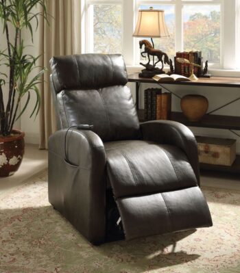 Dark Gray Ricardo Recliner by ACME