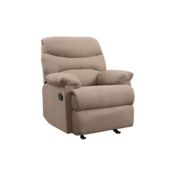 Light Brown Arcadia Motion Recliner 00627 by ACME