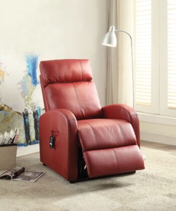 Red Ricardo Recliner by ACME