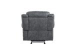 Gray Velvet Zubaida Motion Glider Recliner 55027 by ACME - Image 7