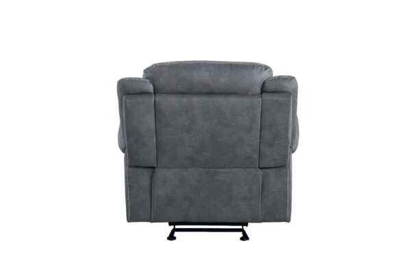 Gray Velvet Zubaida Motion Glider Recliner 55027 by ACME - Image 7