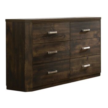 Rustic Walnut Elettra Dresser 24855 by ACME
