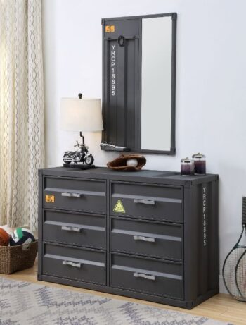 Gunmetal Cargo Dresser 37955 by ACME