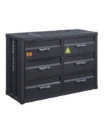 Gunmetal Cargo Dresser 37955 by ACME - Image 2