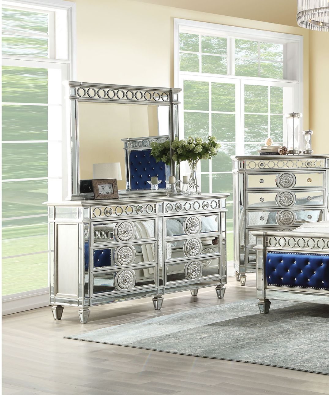Varian Dresser 26155 By Acme | Mobilia Cleopatra 3 Varian Dresser 26155 by ACME - Image 1