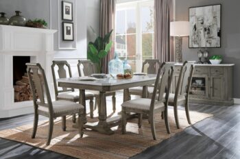 Marble Top Zumala Dining Table 73260 by ACME