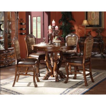 Cherry Oak Dresden Counter Height Table 12160 by ACME