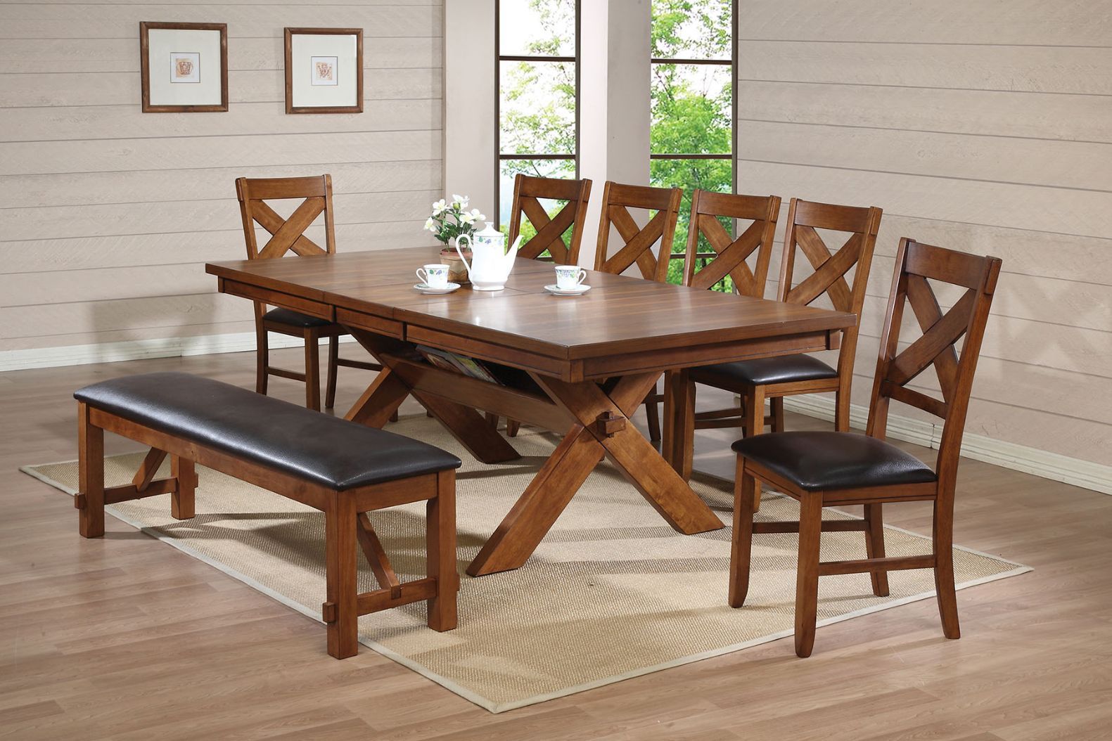 Apollo Dining Table By Acme | Mobilia Cleopatra 3 Apollo Dining Table by ACME - Image 1