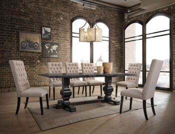 Black Morland Dining Table 74645 by ACME