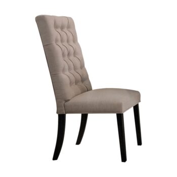 Morland Tan Linen Side Chair Set of 2 by ACME