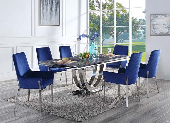 Cambrie Side Chair Set Of 2 By Acme | Mobilia Cleopatra 3 Cambrie Side Chair Set of 2 by ACME - Image 1