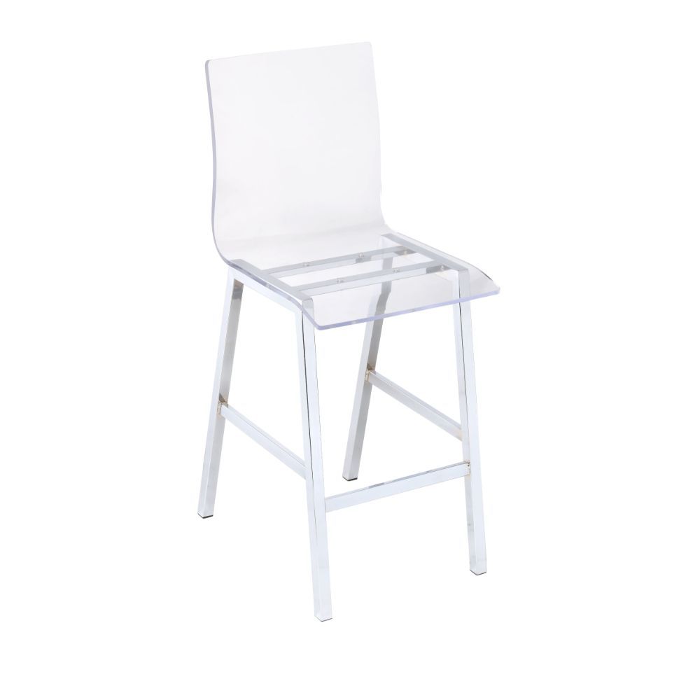 Nadie Counter Height Chair (2Pc) By Acme | Mobilia Cleopatra 3 Nadie Counter Height Chair (2Pc) by ACME - Image 1