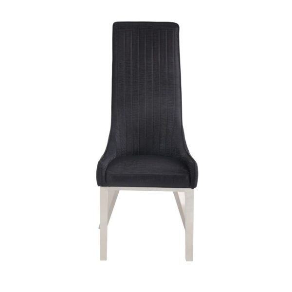 Gianna Black Dining Chair Set of 2 by ACME - Image 4
