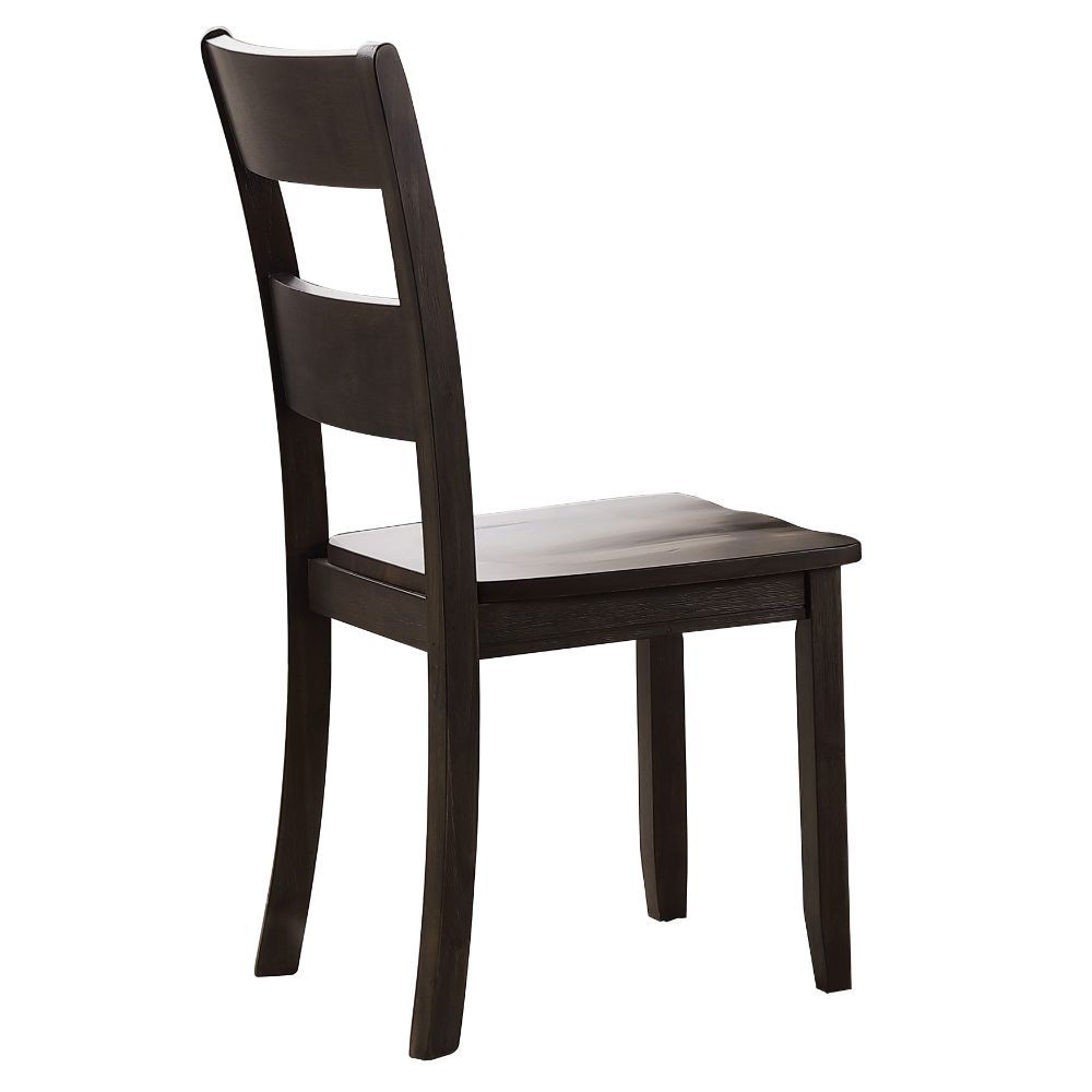Distressed Walnut Haddie Side Chair 72212 By Acme | Mobilia Cleopatra 3 Distressed Walnut Haddie Side Chair 72212 by ACME - Image 1