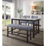 Yelena Counter Height Bench by ACME - Image 2
