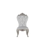 Gorsedd Cream Fabric Side Chair Set of 2 by ACME - Image 5