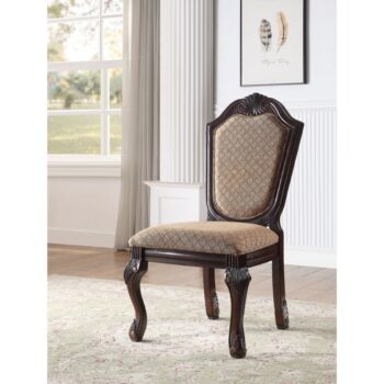 Chateau De Ville Espresso Side Chair Set of 2 by ACME