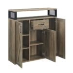 Rustic Oak Abiram Server DN01027 by ACME - Image 4