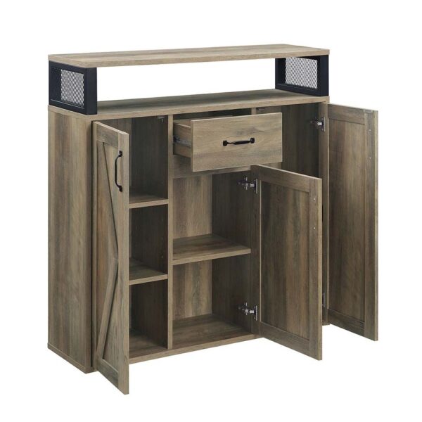 Rustic Oak Abiram Server DN01027 by ACME - Image 4