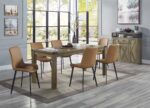 Rustic Oak Abiram Server DN01027 by ACME - Image 5