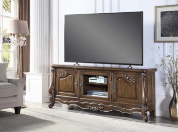 Oak Latisha TV Stand LV01413 by ACME