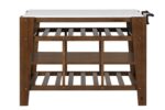 Marble Top Alaroa Kitchen Island AC00396 by ACME - Image 3