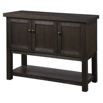 Distressed Walnut Haddie Server 72214 by ACME