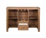 Rustic Brown & Oak Pascaline Server DN01133 by ACME - Image 4