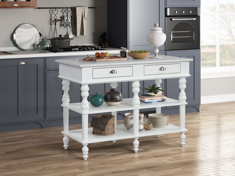 Rorratt Kitchen Island By Acme | Mobilia Cleopatra 3 Rorratt Kitchen Island by ACME - Image 1