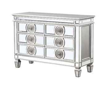 Varian Server With Wooden Top by ACME