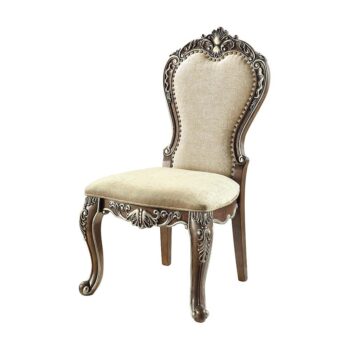 Latisha Oak Side Chair Set of 2 by ACME