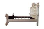 Vendom Pearl Leather Bed By ACME in White – View 3
