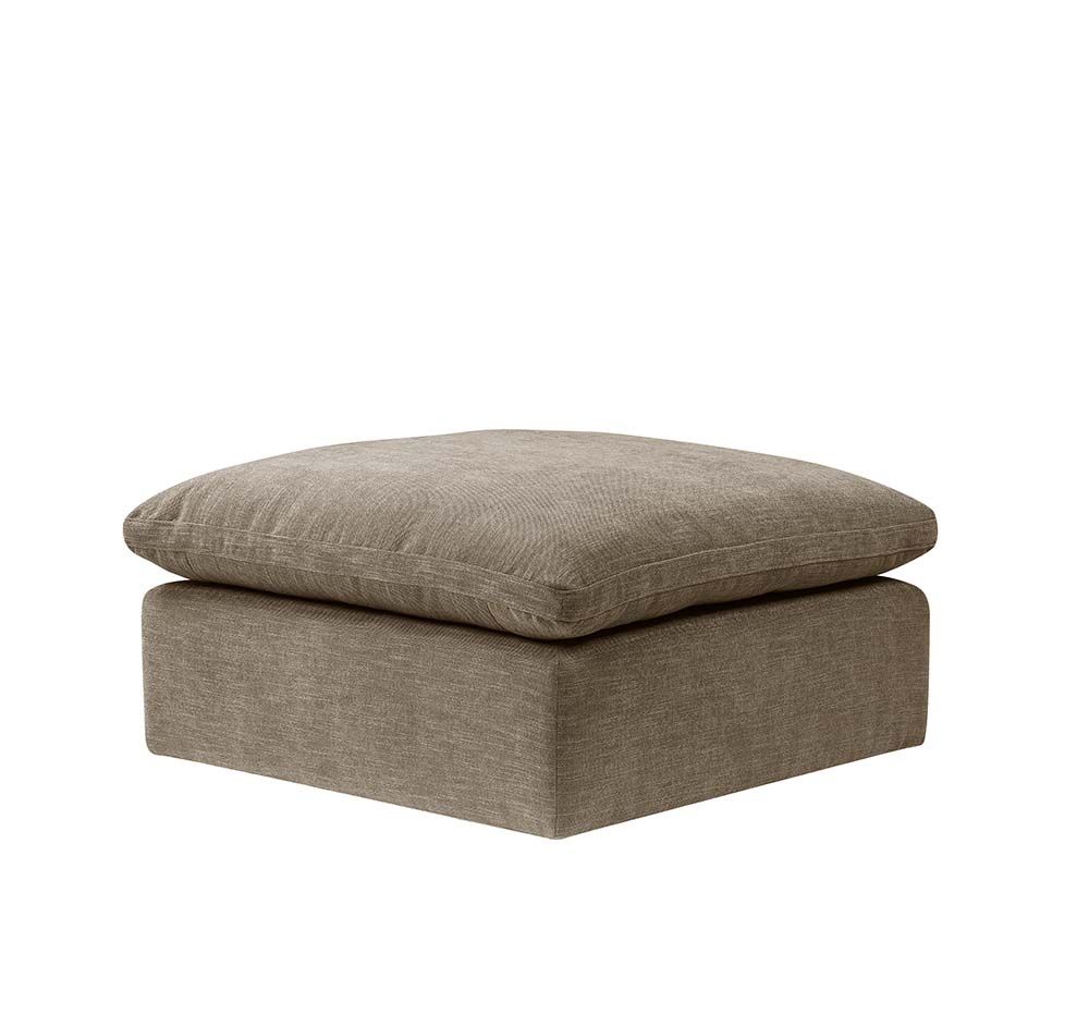 Beige Naveen Ottoman By Acme | Mobilia Cleopatra 3 Beige Naveen Ottoman by ACME - Image 1