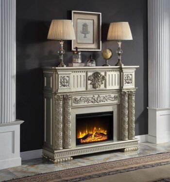 Gold Patina Vendom Fireplace AC01311 by ACME