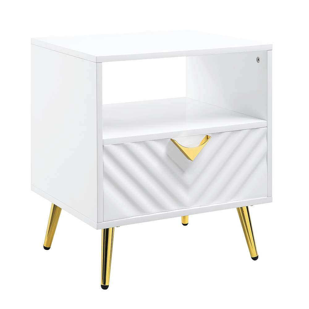 Gaines End Table By Acme | Mobilia Cleopatra 3 Gaines End Table by ACME - Image 1