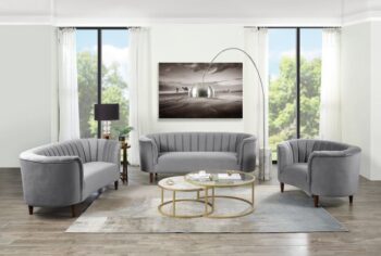 Gray Millephri Chair by ACME