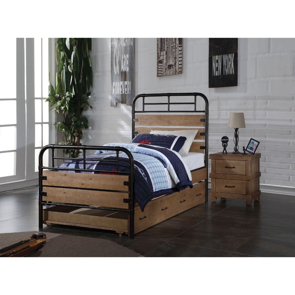 Adams Twin Bed 30610T By Acme | Mobilia Cleopatra 3 Adams Twin Bed 30610T by ACME - Image 1